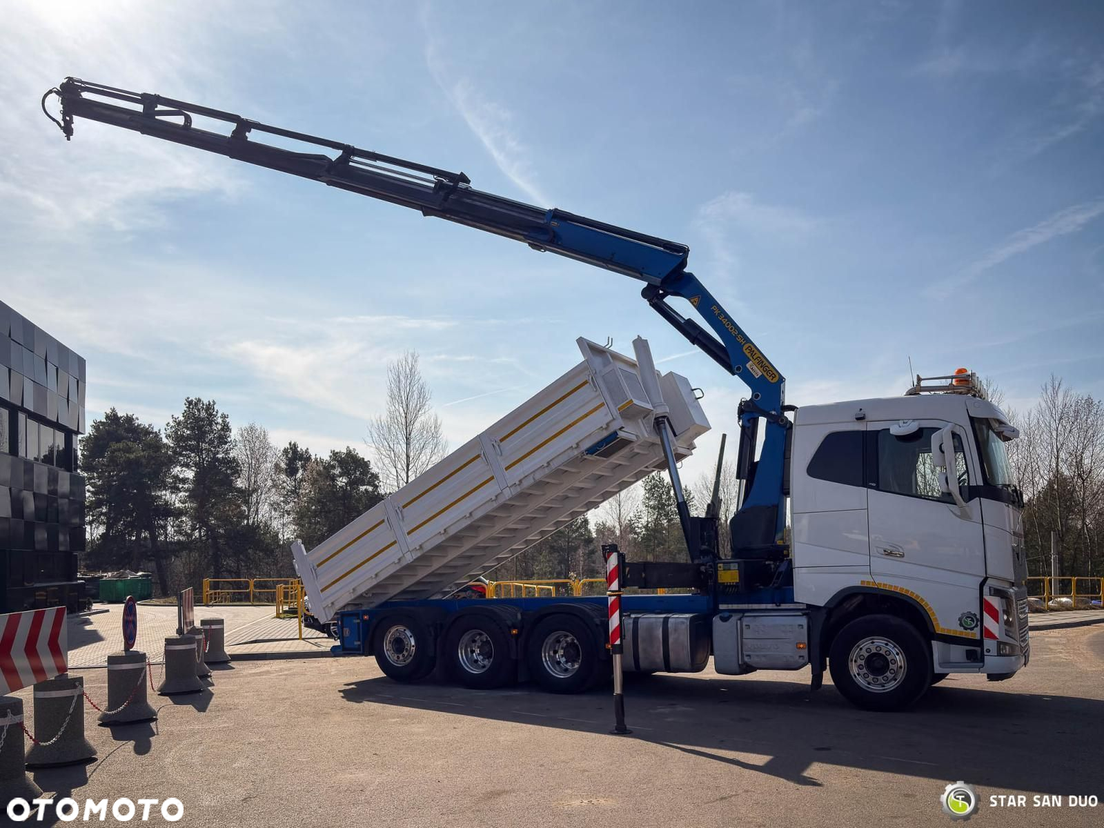 Volvo FH 16.550 8x4 Palfinger PK 34002-SH HDS Wywrotka Rotator - 3