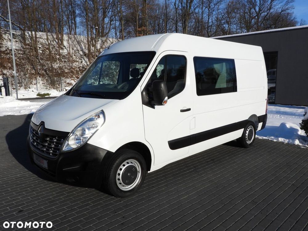 Renault MASTER FURGON BRYGADÓWKA 7 MIEJSC TEMPOMAT KLIMATYZACJA  110KM - 7