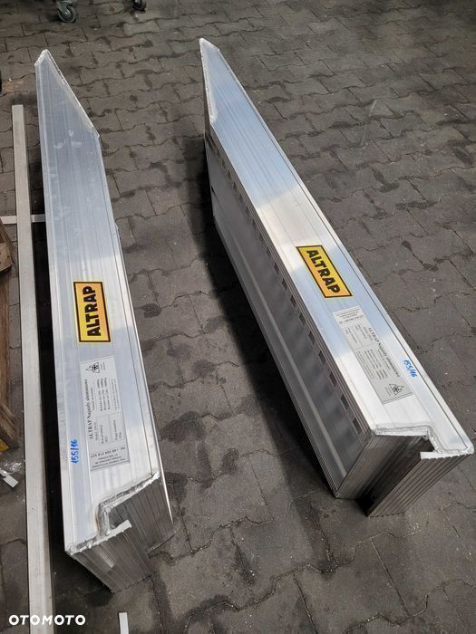 ALTRAP Najazdy aluminiowe 4m 4t 2850 zł komplet certyfikat - 4