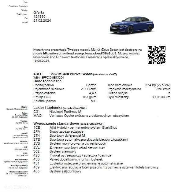 BMW Seria 3 M340i xDrive sport - 3