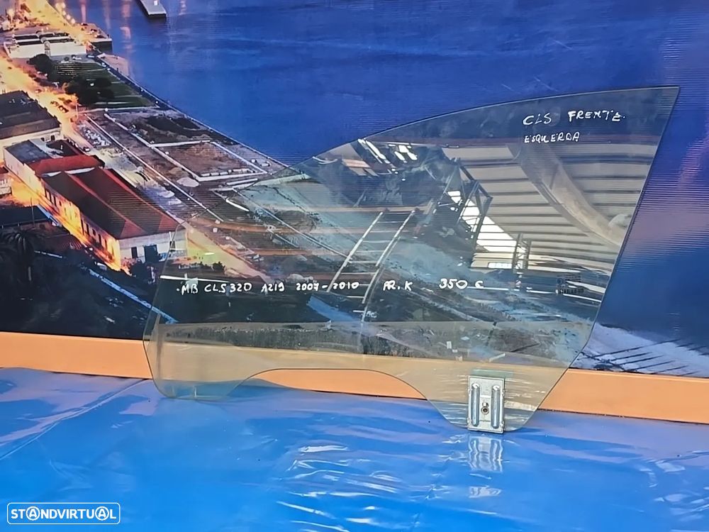 Vidro da porta frente esquerda original para mercedes w219 Cls  Coupe  2004- - 2