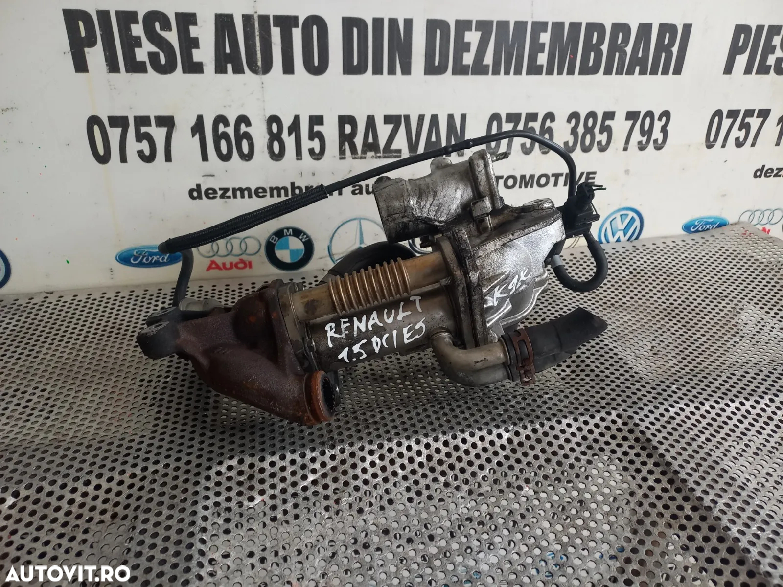 Supapa Valva Egr Racitor Gaze Egr Dacia Renault Nissan 1.5 Dci Euro 5 Motor K9K Clio 3 Megane 3 San - 5