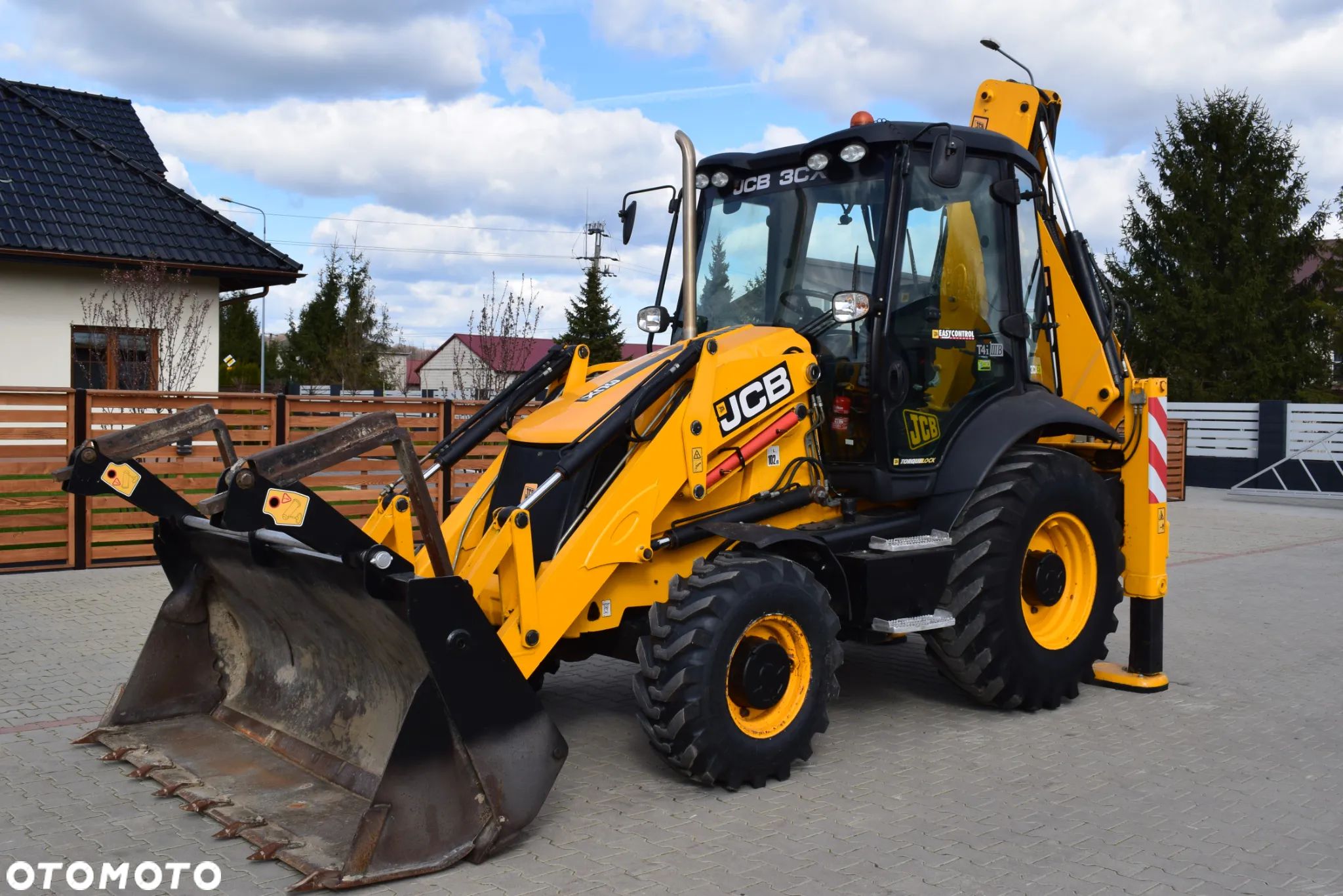 JCB 3CX /  Joystick / Koparko Ładowarka / - 1
