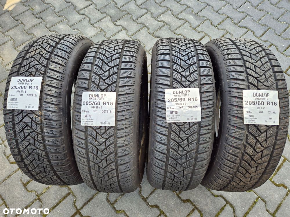 Opony Dunlop 205 60 R16