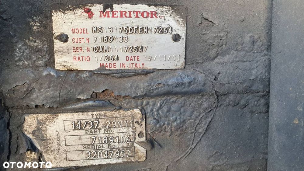 WKŁAD MOSTU TYŁ MERITOR MS17X 14/37 1/264 STRALIS - 2