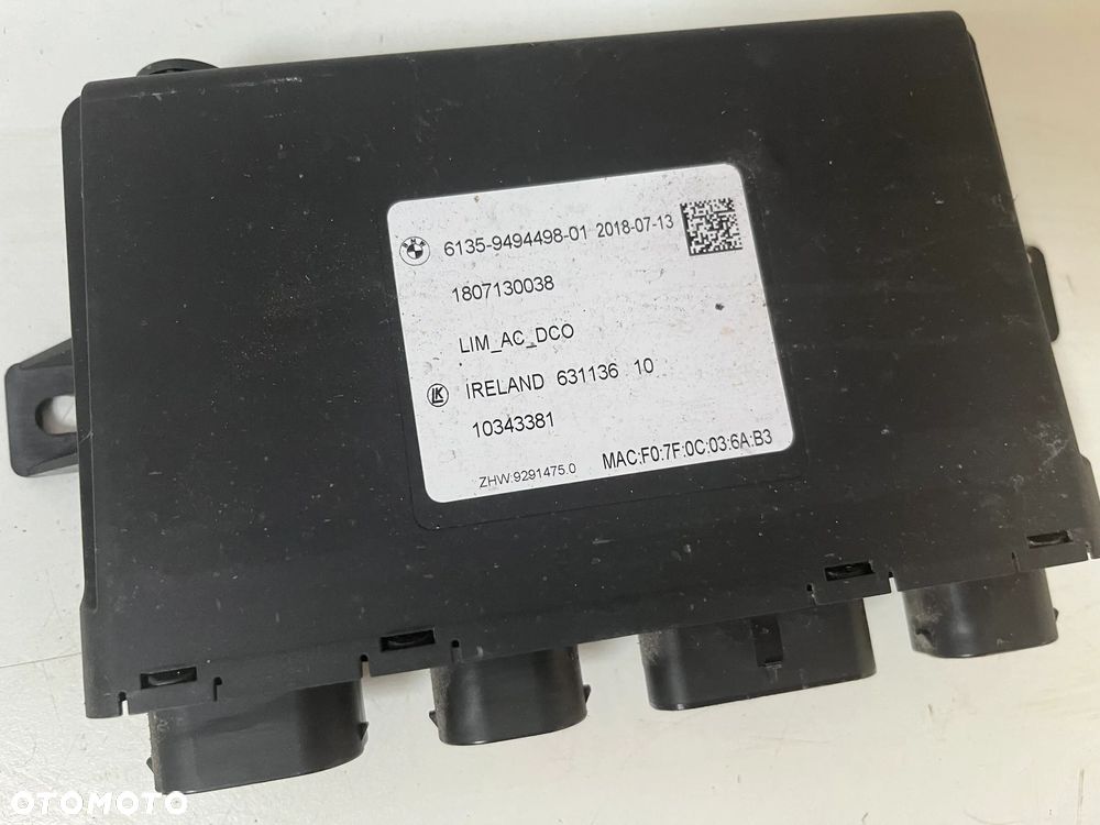 BMW I3  MODUŁ STEROWNIK  9494498 - 2