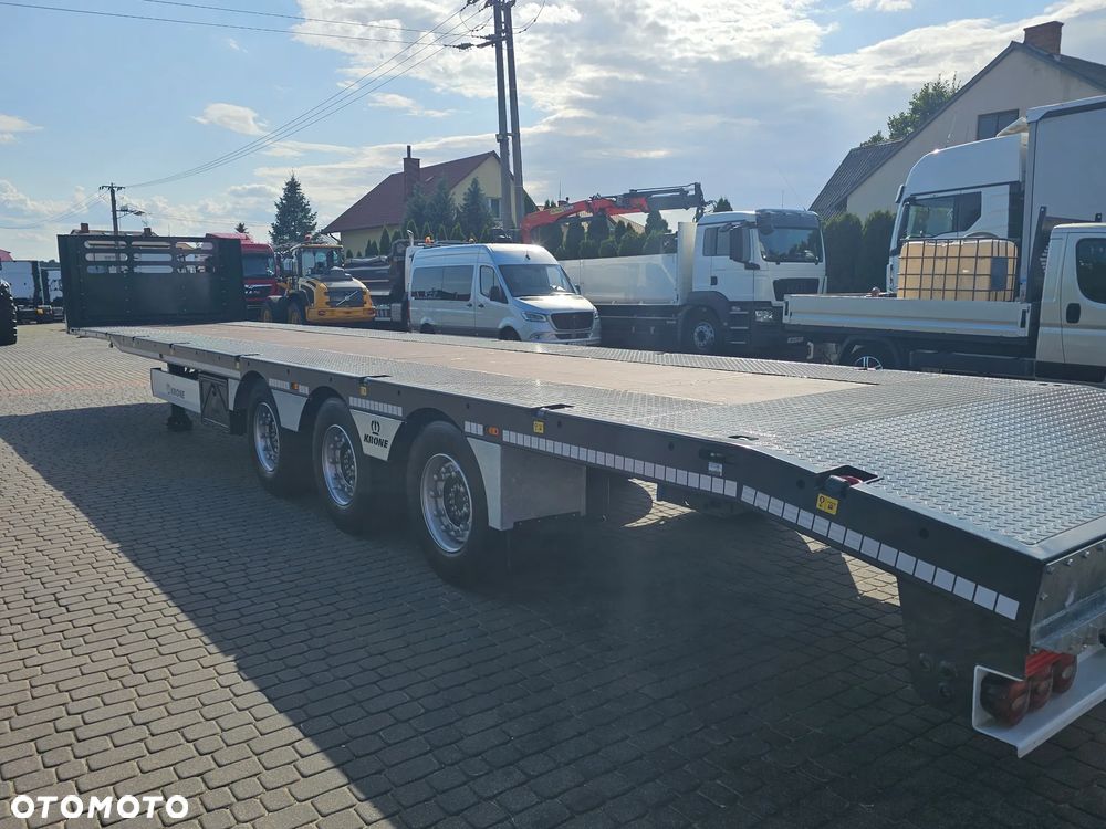 Krone LAWETA PLATFORMA NISKOPODWOZIE 3-osiowa Mało uzywana! - 16