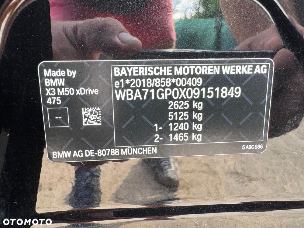 BMW X3 M M50 xDrive - 39