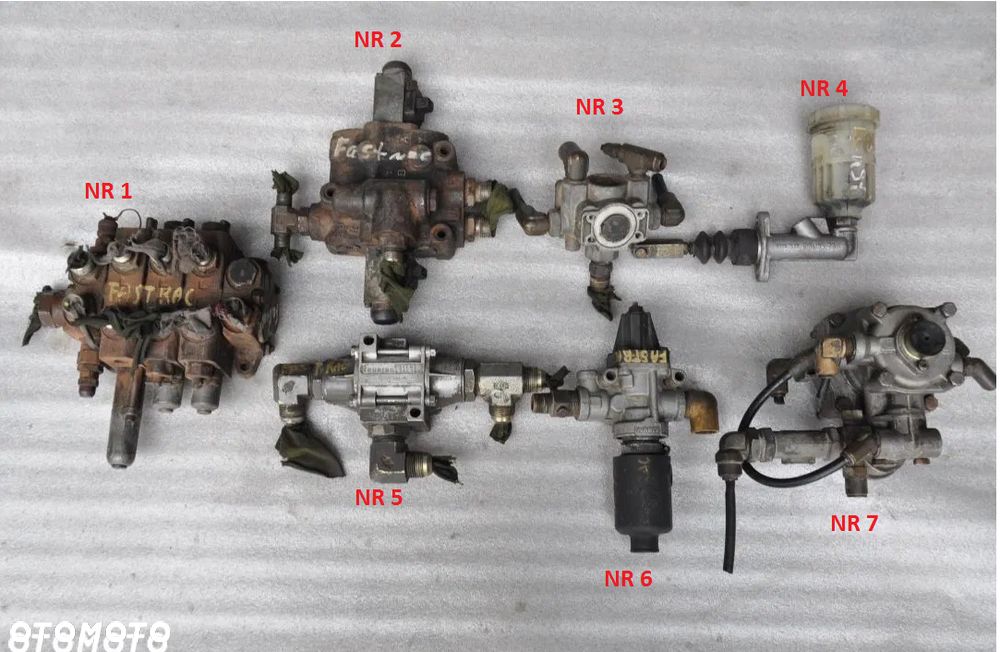 ROZDZIELACZ ZAWÓR ELEKTROZAWÓR POMPKA FASTRAC 155.65