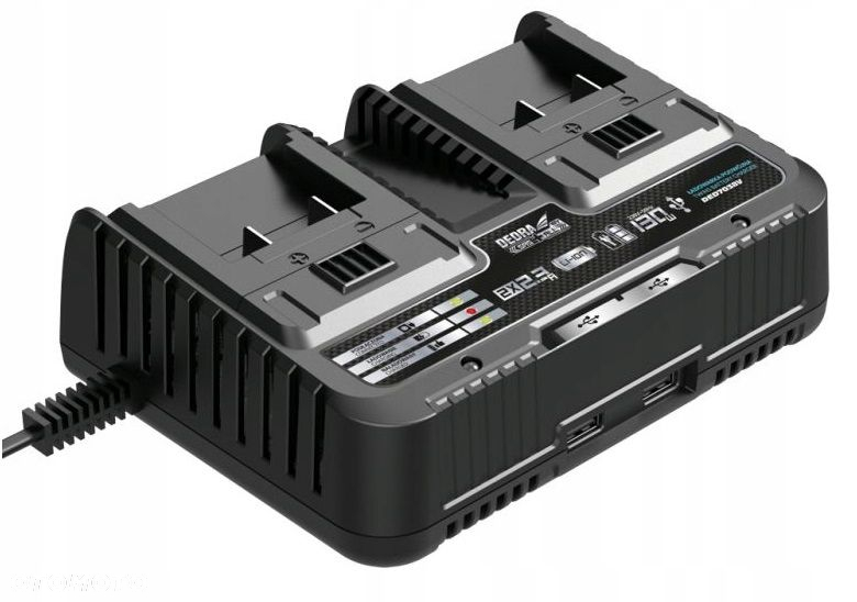 Ładowarka podwójna Ładowarka podwójna 18V, SAS  ALL dedra DED7038V 20 V - 9