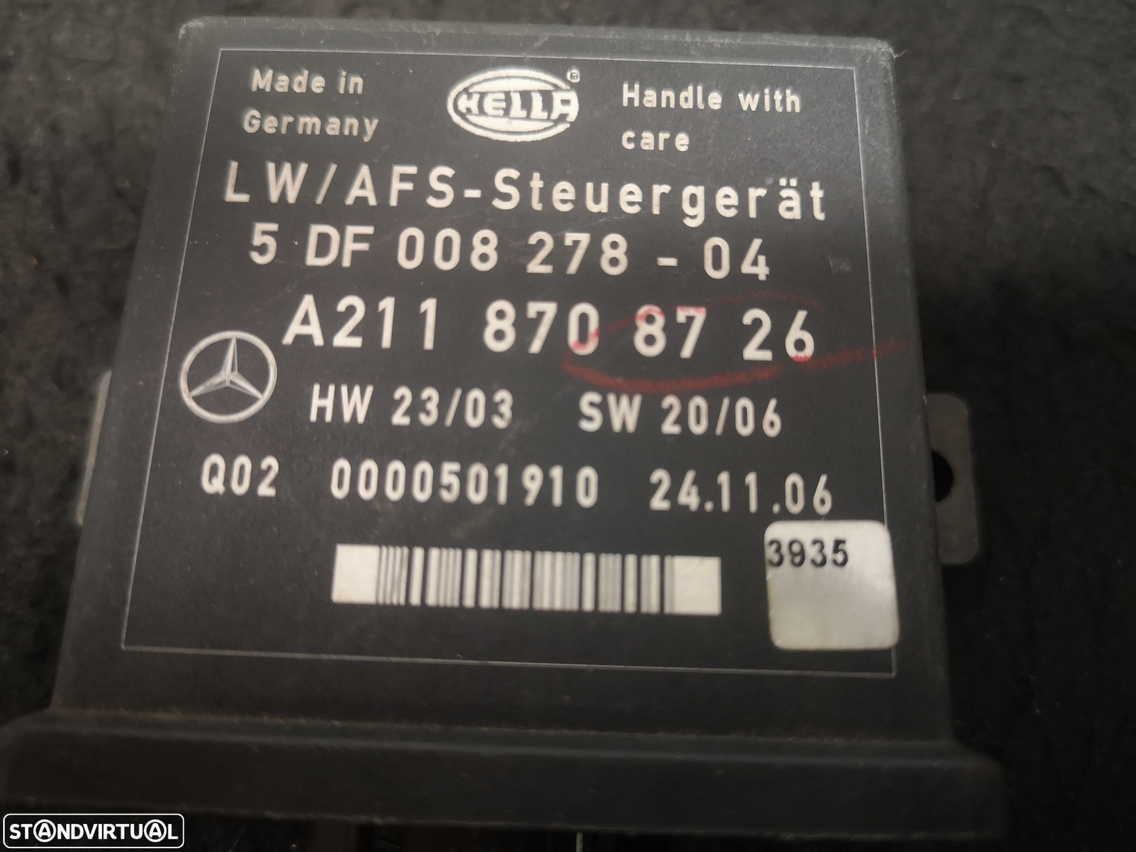 Centralina modulo Luz Mercedes 2006-2009 - 3