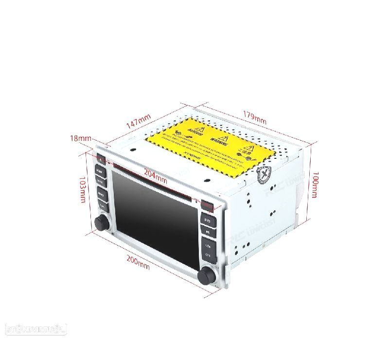 AUTO RADIO GPS ANDROID 12 PARA HYUNDAI SANTA FE 06-12 - 5