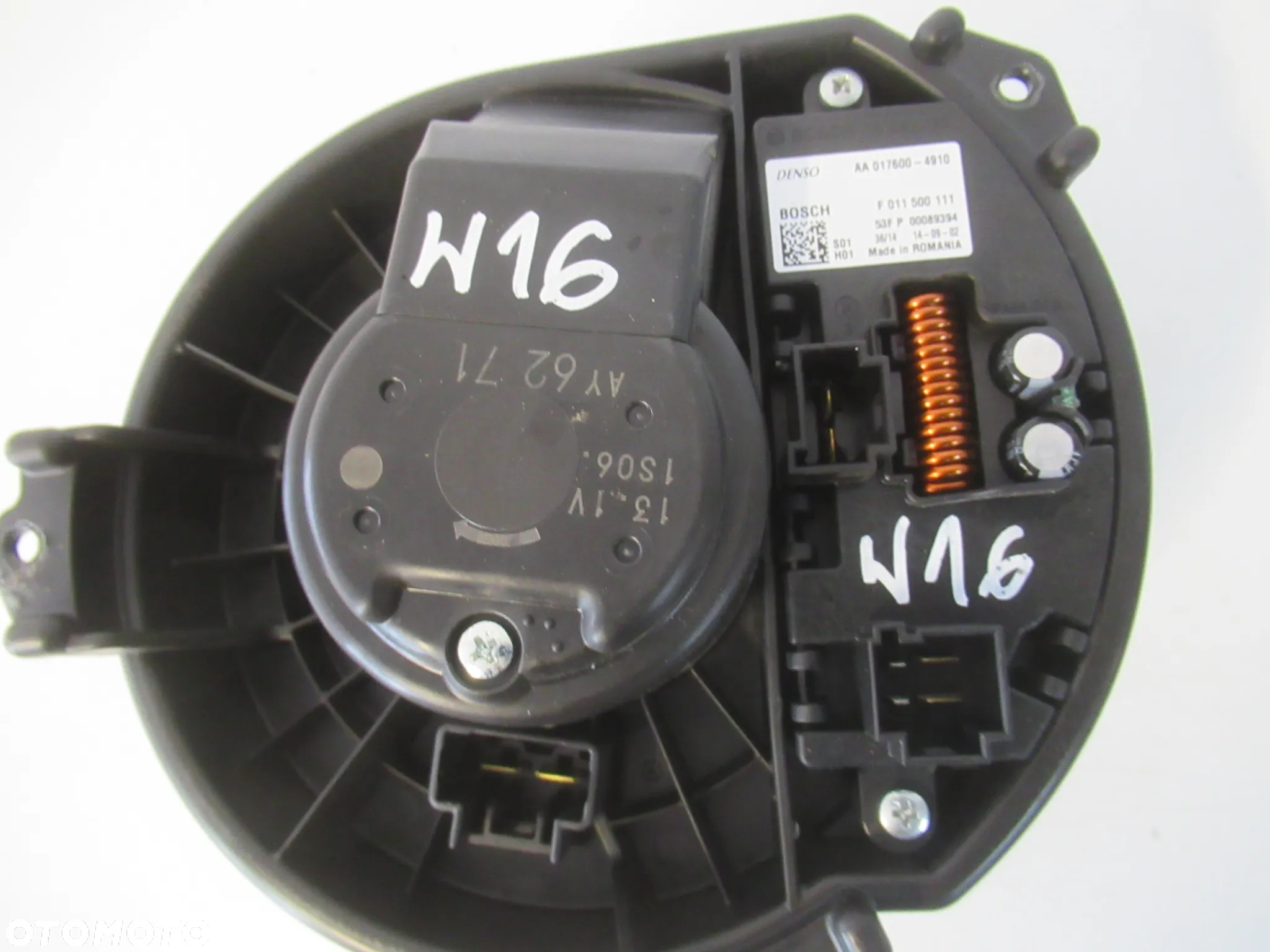 WENTYLATOR DMUCHAWY NAWIEWU JEEP CHEROKEE V KL 2.0d 170KM AA017600-4910  F011500111 2013-2018 - 3