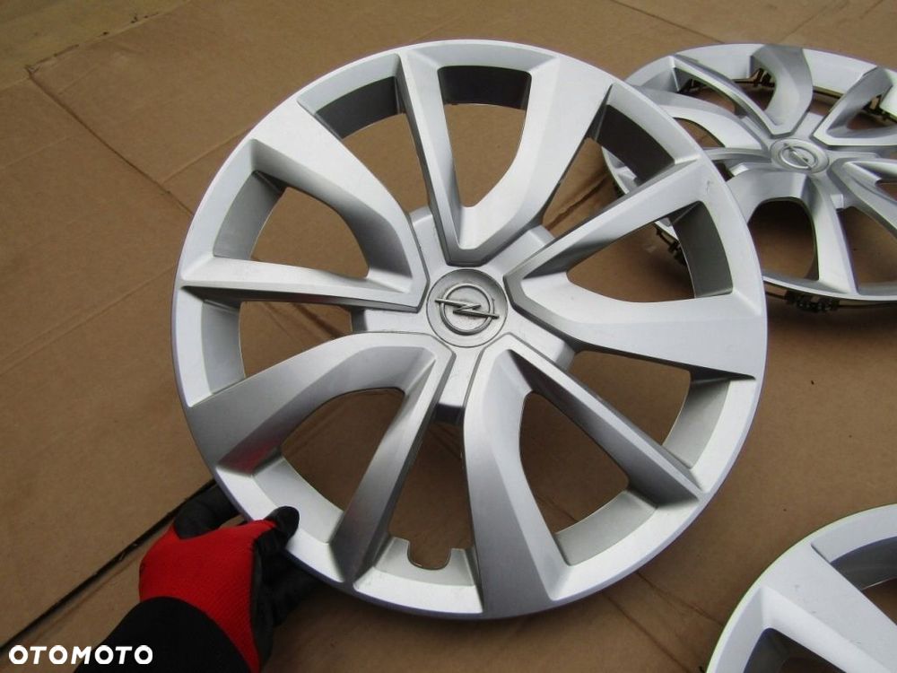 4x Kołpaki 16 Opel Astra H III Corsa F Zafira B Vectra C Meriva Crossland-X - 11