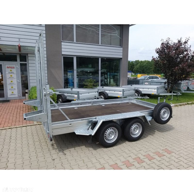 Autocar Remorca  pentru  utilaje de constructii cu doua axe si cu sistem de franare K3035N - 3