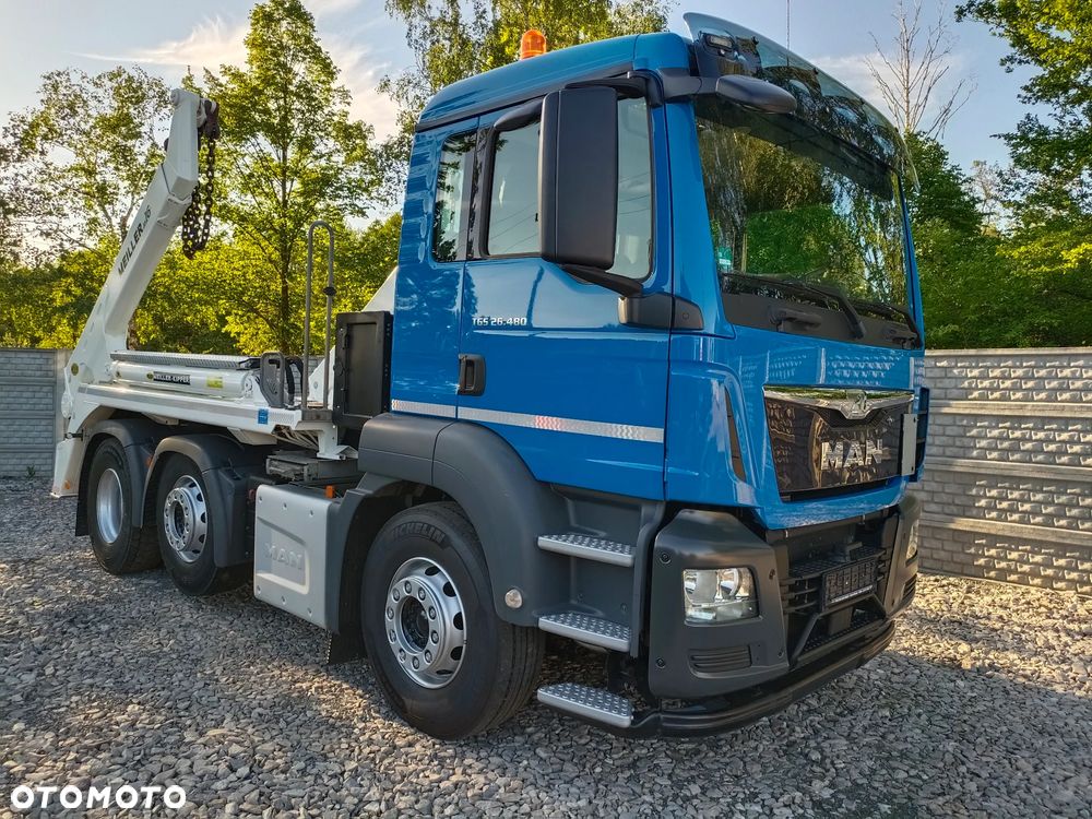 MAN TGS 26.480* 6x2* BRAMOWIEC MEILLER AK16NT* PILOT* Stan Idealny* z NIEMIEC - 2
