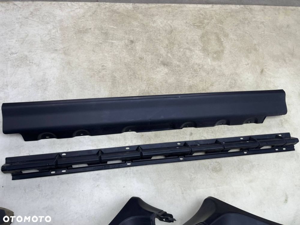 Nakładka progu BMW X5 I E53 99-06r. PRAWA listwa progowa nakładka błotnika ślizg mocowanie KOMPLET - 8
