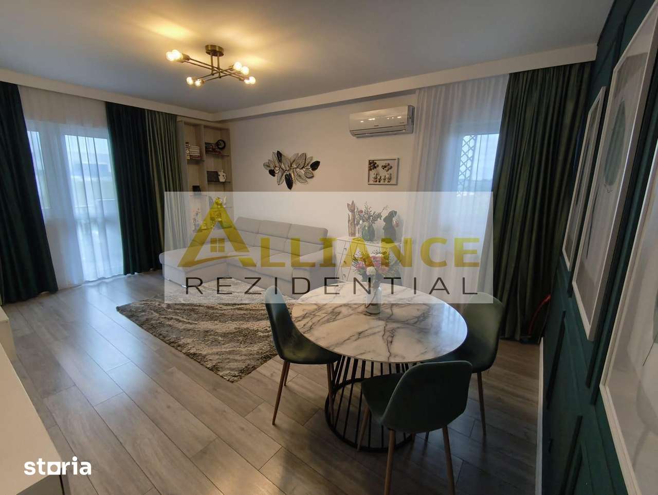 Apartament premium 3camere mobilat 66mp — fotografia 3