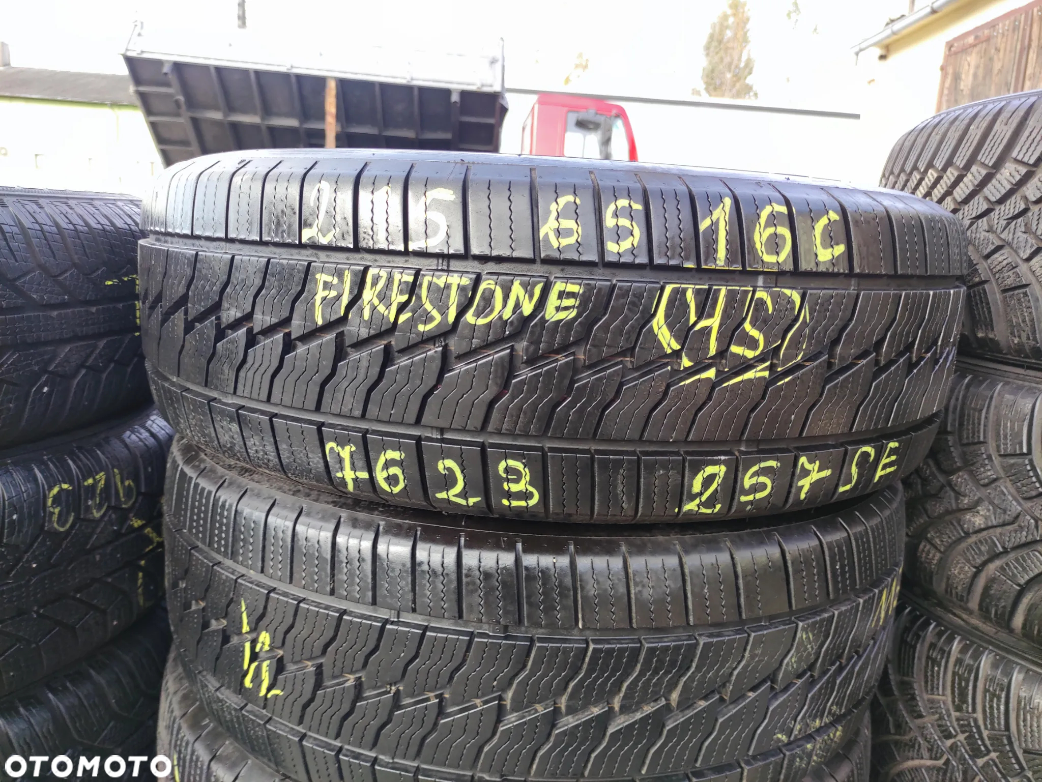 215/65R16C 109/107T Opony Całoroczne Wielosezonowe Firestone Vanhawk Multiseason Legnica ALU-RAD 215/65 5,5mm 23r - 3