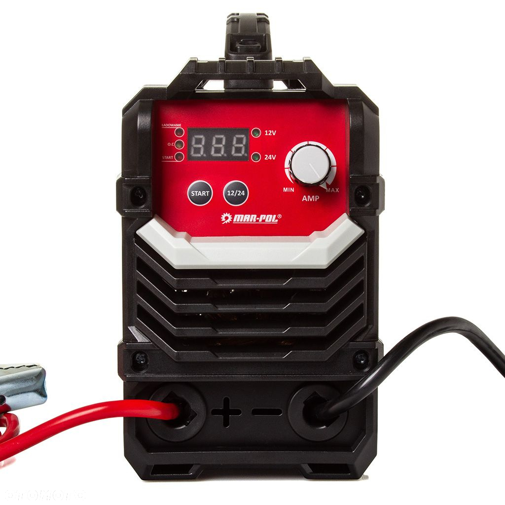 PROSTOWNIK INWERTOROWY 12V 24V ROZRUCH ŁADOWANIE AKUMULATORÓW 600A M89382 - 3