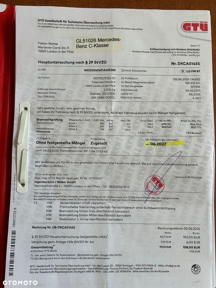 Mercedes-Benz Klasa C - 38