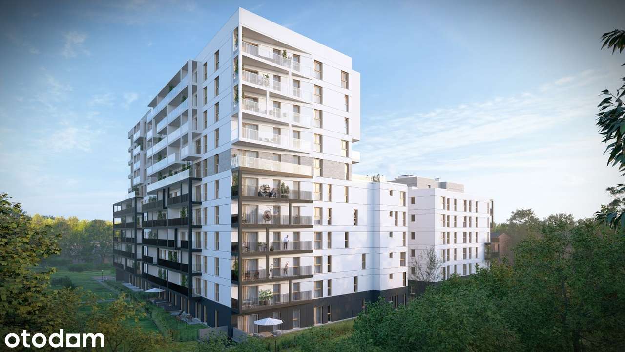 2-pokojowe mieszkanie 43m2 + balkon Bezpośrednio