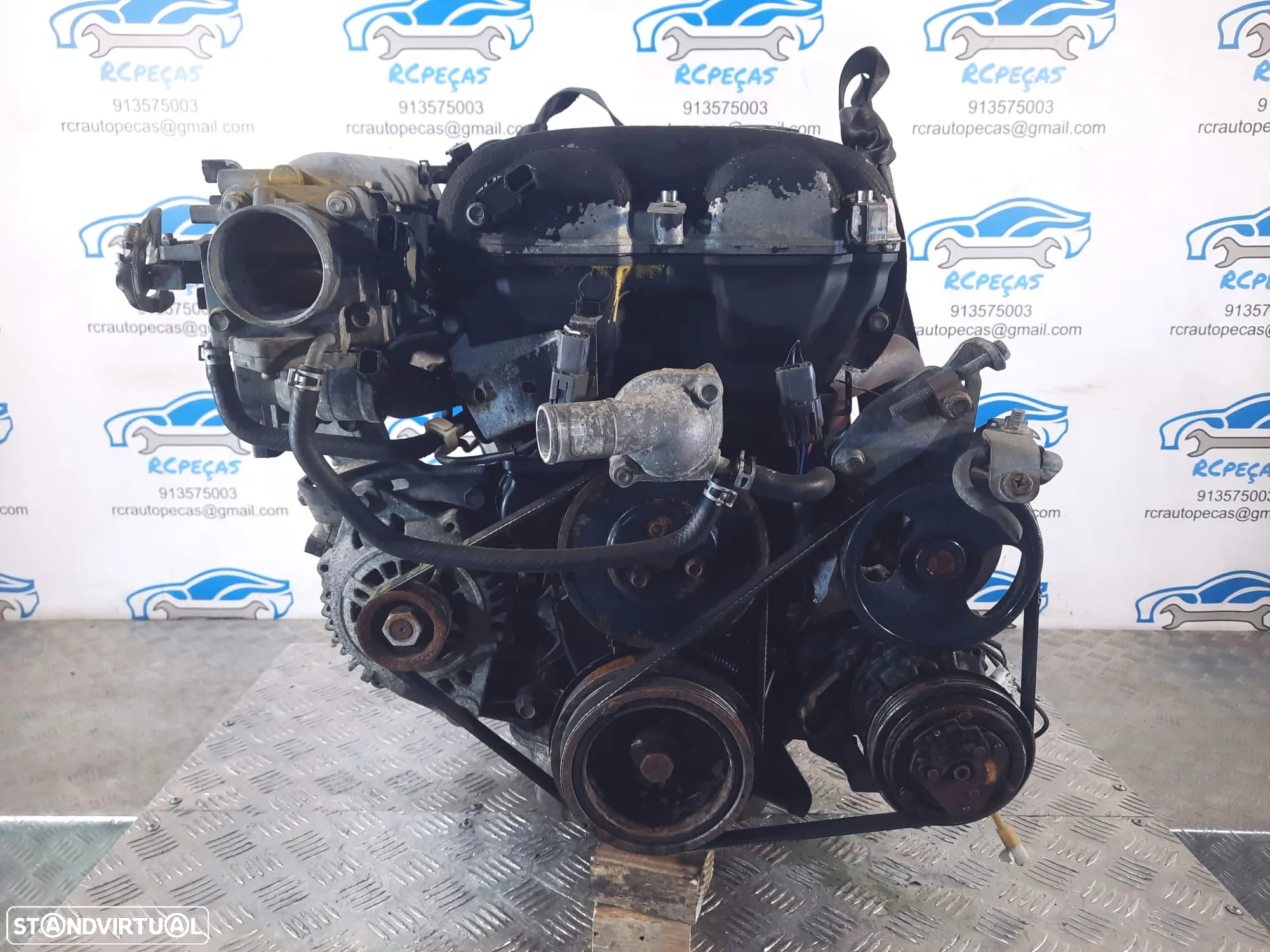 .MOTOR COMPLETO 1.8i 16V 140CV BP4W BP5A DOHC MAZDA MX5 MX-5 II 2 MK2.5 MIATA NB MOTOR ARRANQUE ALTERNADOR BIMASSA COMPRESSOR AR CONDICIONADO BOMBA DIRECAO DIREÇÃO TURBO INJETOR INJETORES - 5