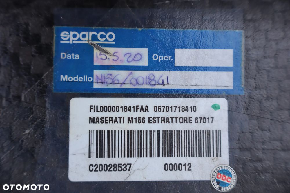 DOKŁADKA SPOILER DYFUZOR ZDERZAKA TYŁ MASERATI QUATTROPORTE M156 6701718410 2020 - 10