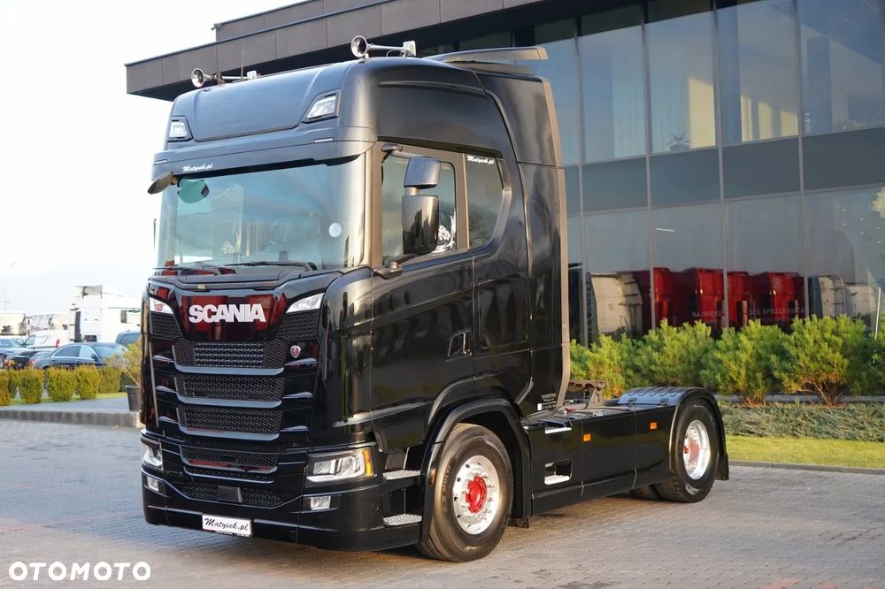 Scania S 500 / RETARDER / KLIMA POSTOJOWA / CAŁA NA PODUSZKACH / ALUFELGI / SKÓRY / - 5