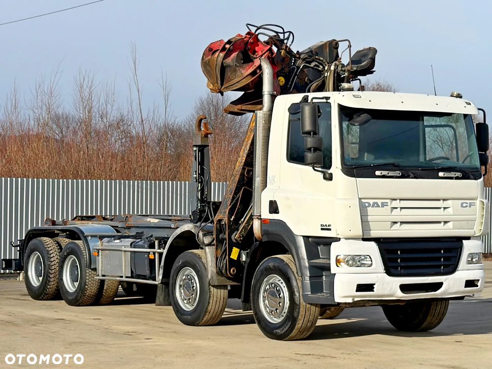 DAF CF 85.430 * Hakowiec * JONSERED J1320Z * 8x4 * STAN BDB - 3