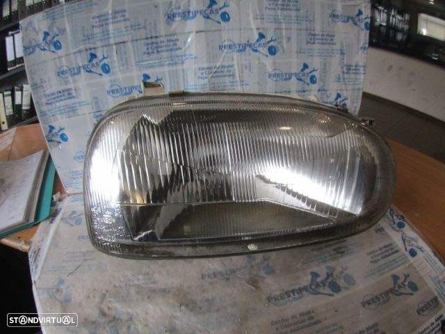 Farol Far1565 VW GOLF 3 1994 1.9D 65CV 3P VERMELHO DRT H4 DJAUTO - 1
