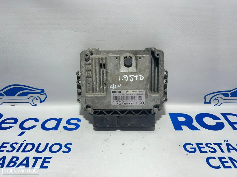 .Centralina Motor Bosch Original FGP Fiat Bravo 1.9 JTD 51828270 0281013580 2007 - 2014 - 1