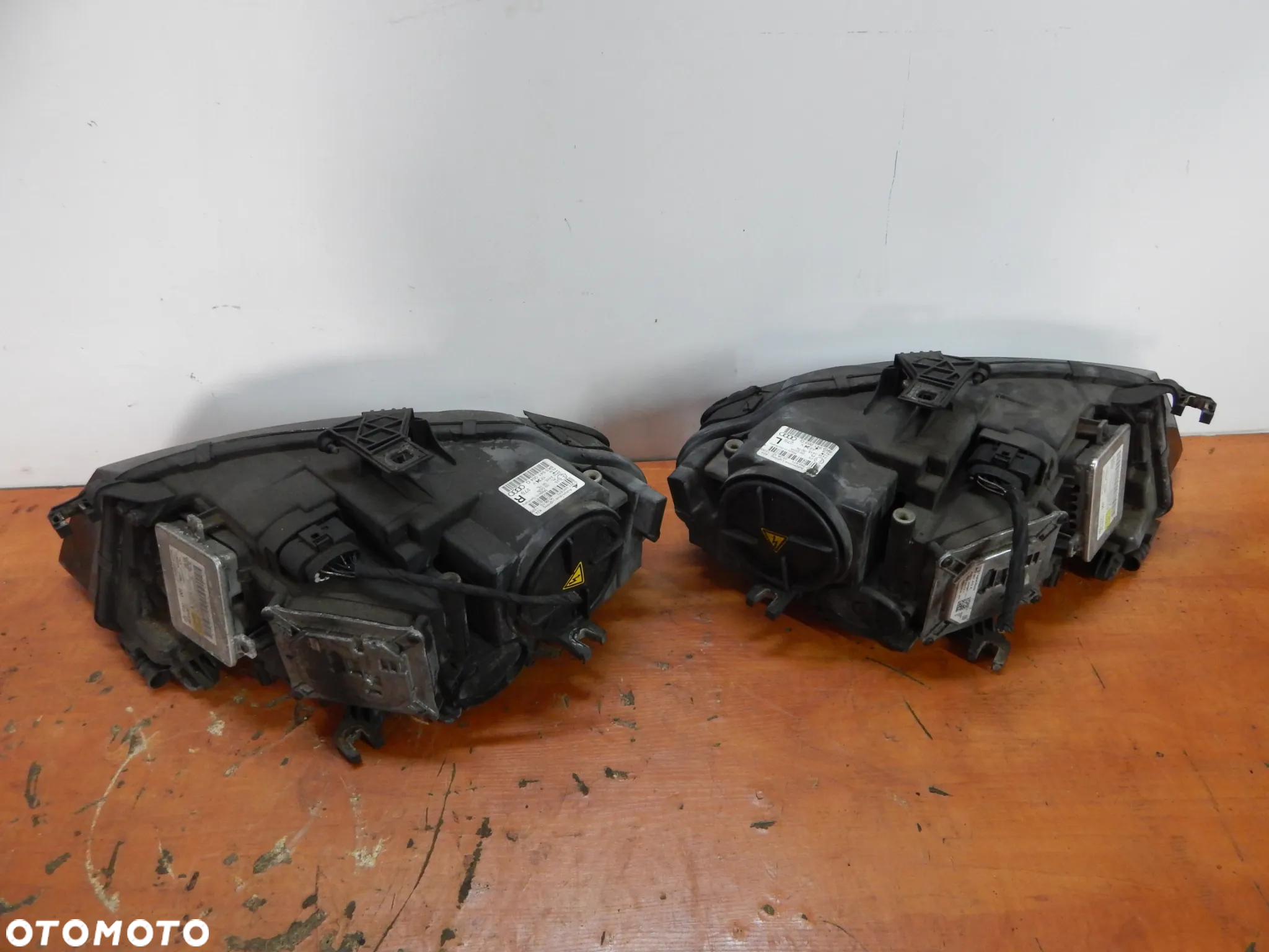 Lampa przód xenon LED AUDI A4 s4 B8 08-13 Łuków części - 3