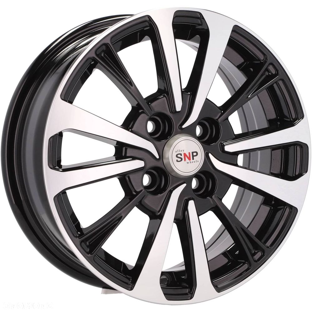 4x Felgi 15 4x100 m.in. do TOYOTA Aygo Yaris Corolla HYUNDAI i10 i20 Bayon KIA Rio - B1846 - 3