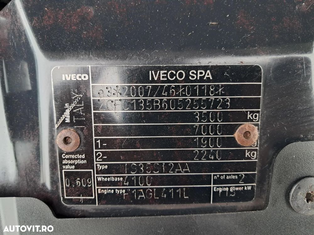 Iveco daily 35s16 2.3d 156cp automat box cu lift sorensen - 30