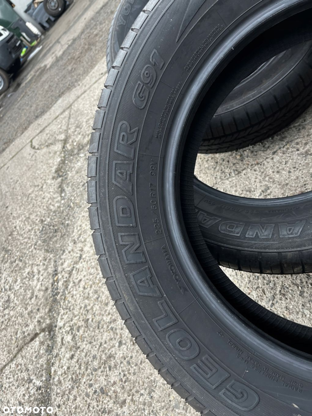 Opony letnie 225/60R17 YOKOHAMA GEOLANDER G91 - 6