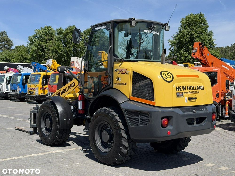 New Holland W70C Compact Widły + Łyżka Jak Nowa 1000 mth Klimatyzacja - 13