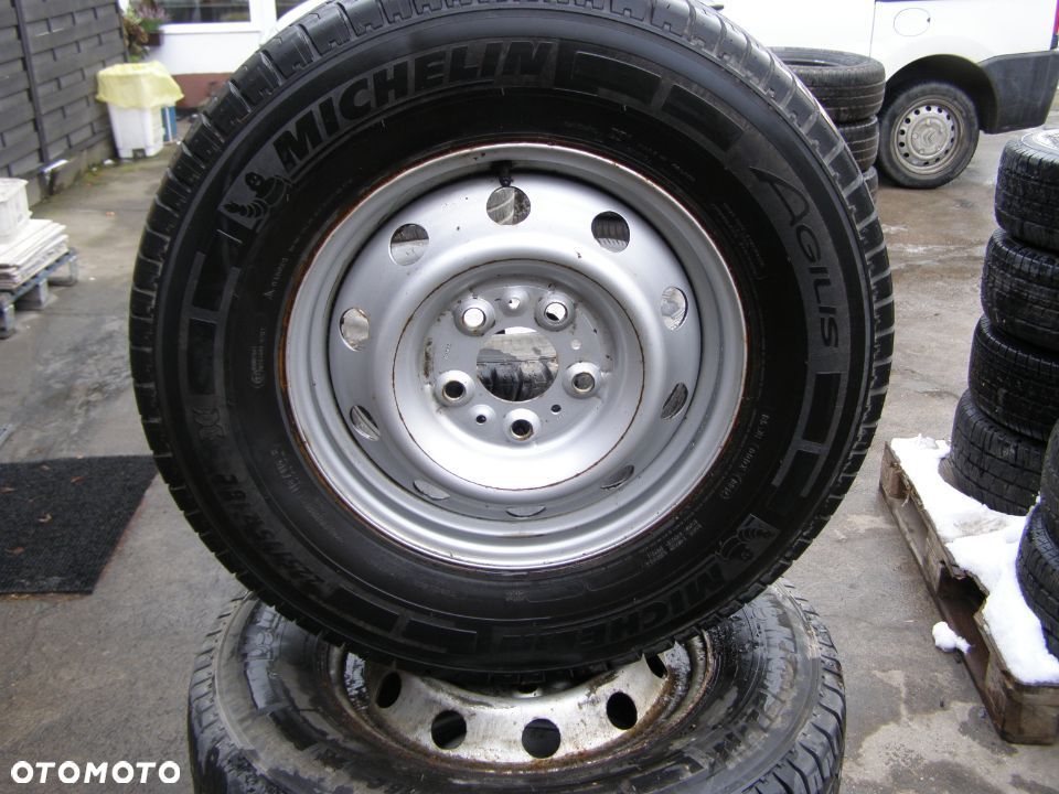 DUCATO JUMPER BOXER OPONY KOLA MICHELIN 225/75/16 - 5