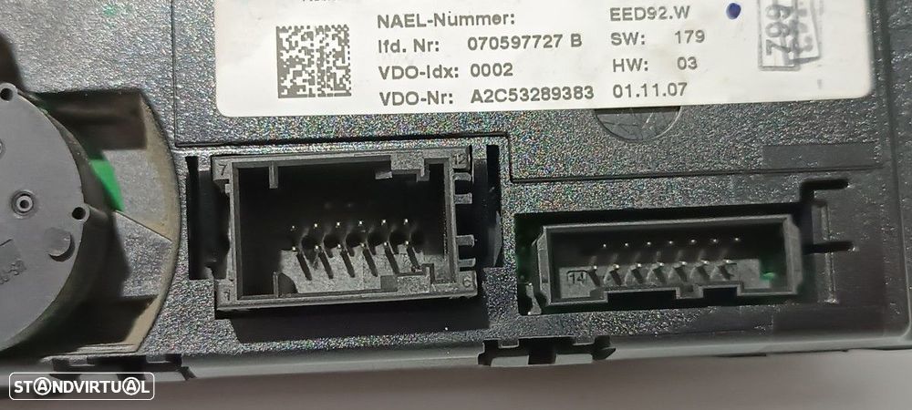 COMANDO CLIMATIZADOR BMW SERIE 1 BERLINA (E81/E87) 120D - 5