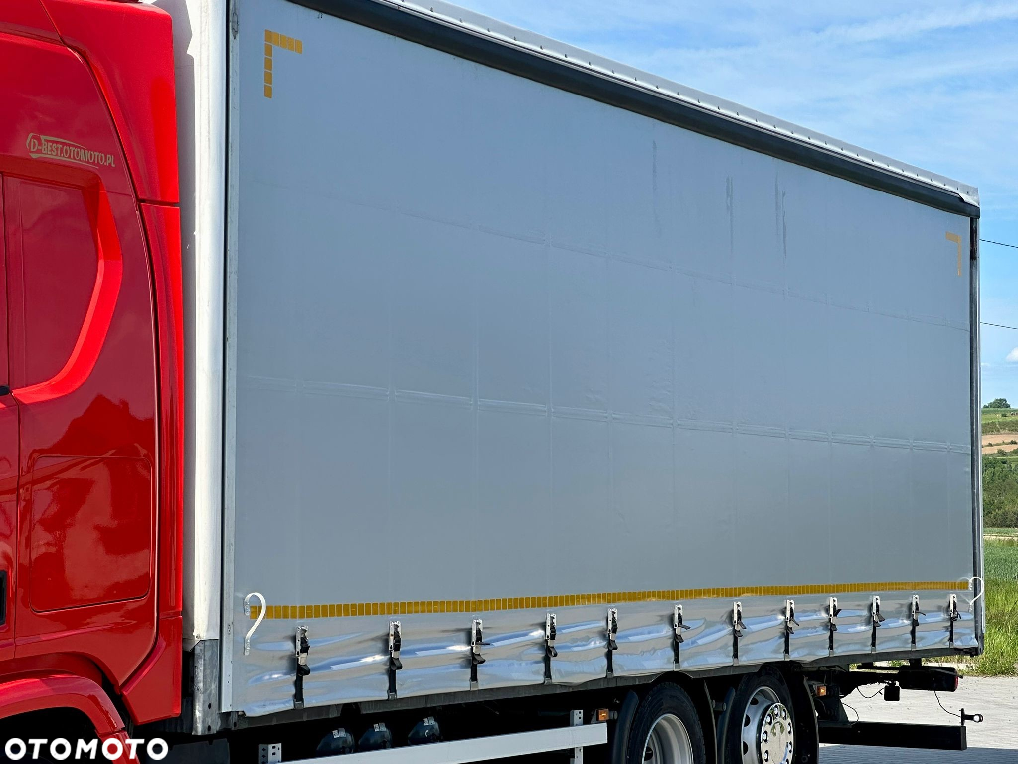 Scania R410 / FIRANKA / 21 EUROPALET / 8.5 M DŁUGOŚCI / 6x2 / PODWIESZANA I SKRĘTNA OŚ / AUTOMAT / SYPIALKA / 12.2020 ROK - 15
