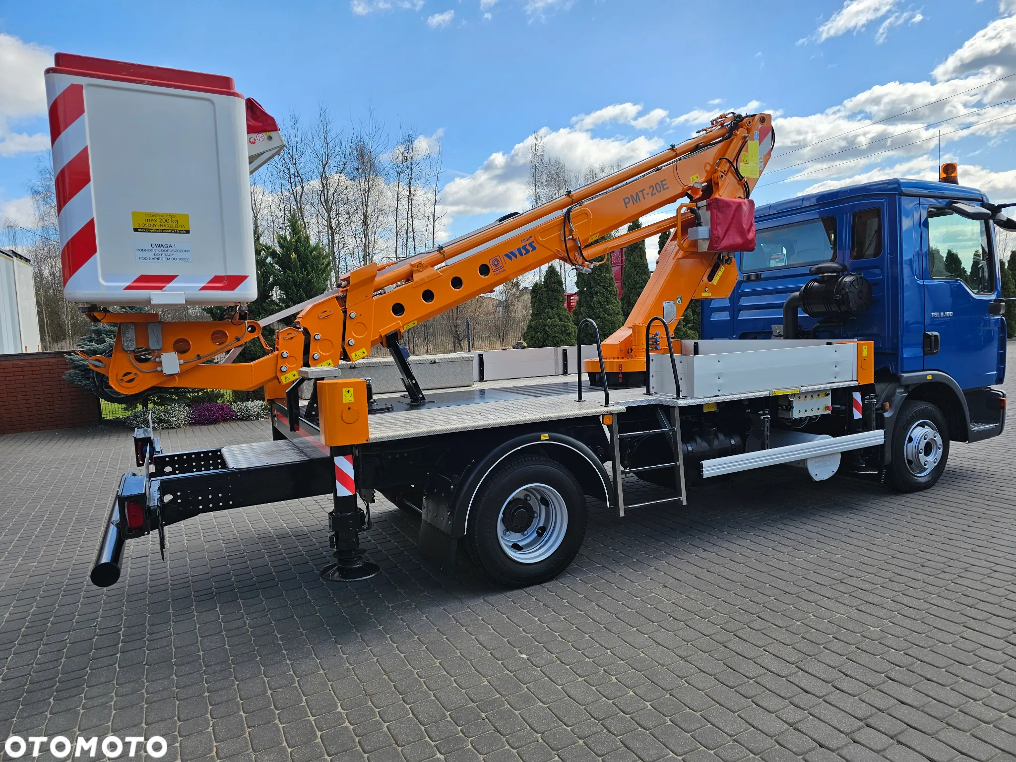 MAN TGL 8.180 ZWYZKA PODNOŚNIK KOSZOWY 21m - 10