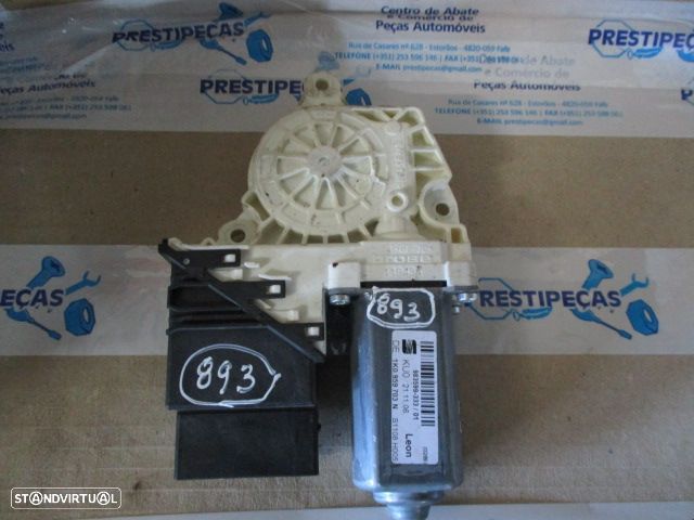 Motor Elevador Vidro 1K0959703N SEAT LEON 2006 TE SEAT  LEON 1P FASE 1  2007 2.0TDI 140CV 5P CINZA ESCURO T ESQ - 1