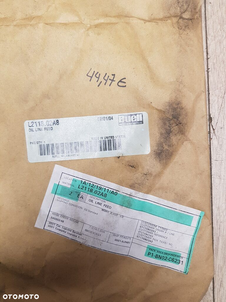 Przewód olejowy Buell XB  L2118.02A8 - 9