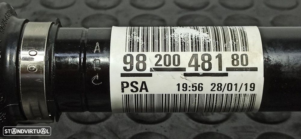TRANSMISSÃO FRENTE ESQUERDA CITROEN JUMPY FUGÓN CLUB XS - 4