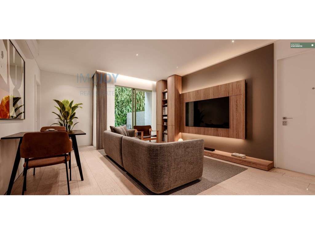 Apartamento T1 com Jardim em Construção no Porto - Grande imagem: 2/28