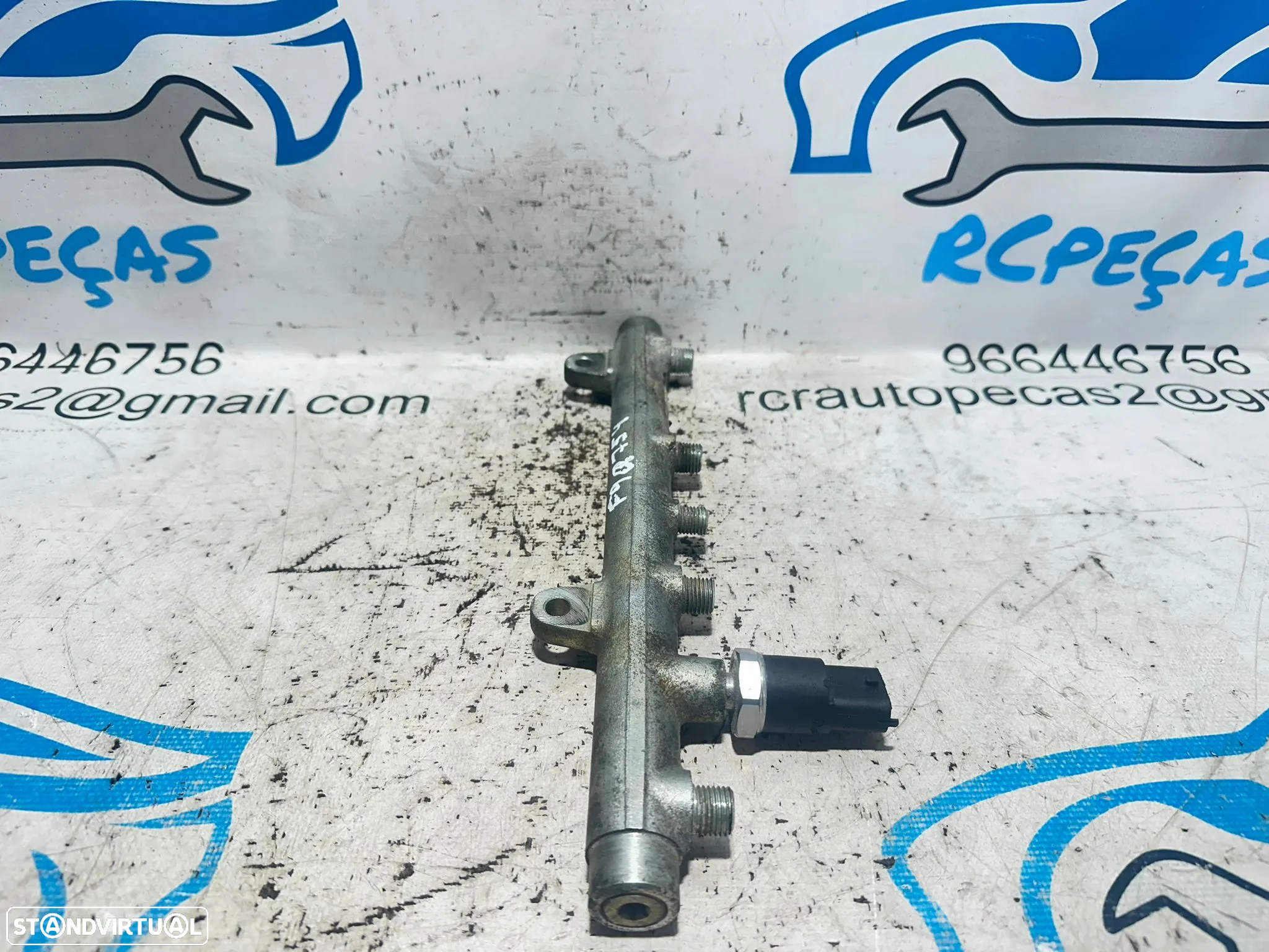 .Régua Alta Pressão Common Rail Bosch Renault F9Q 1.9 dCi 0445214015 7700111013 - 8