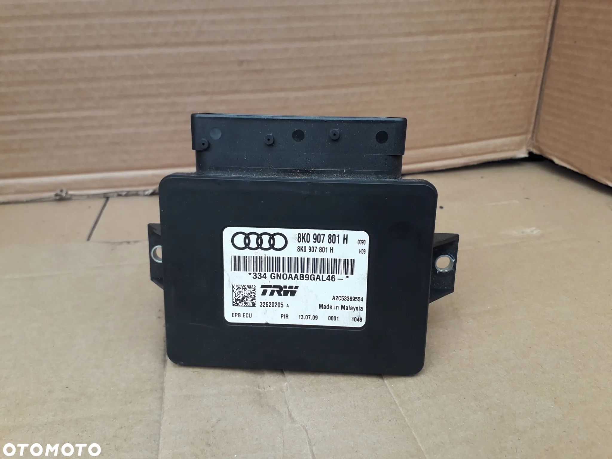 Moduł Hamulca Ręcznego 8K0907801H Audi A4 B A5 8T - 1
