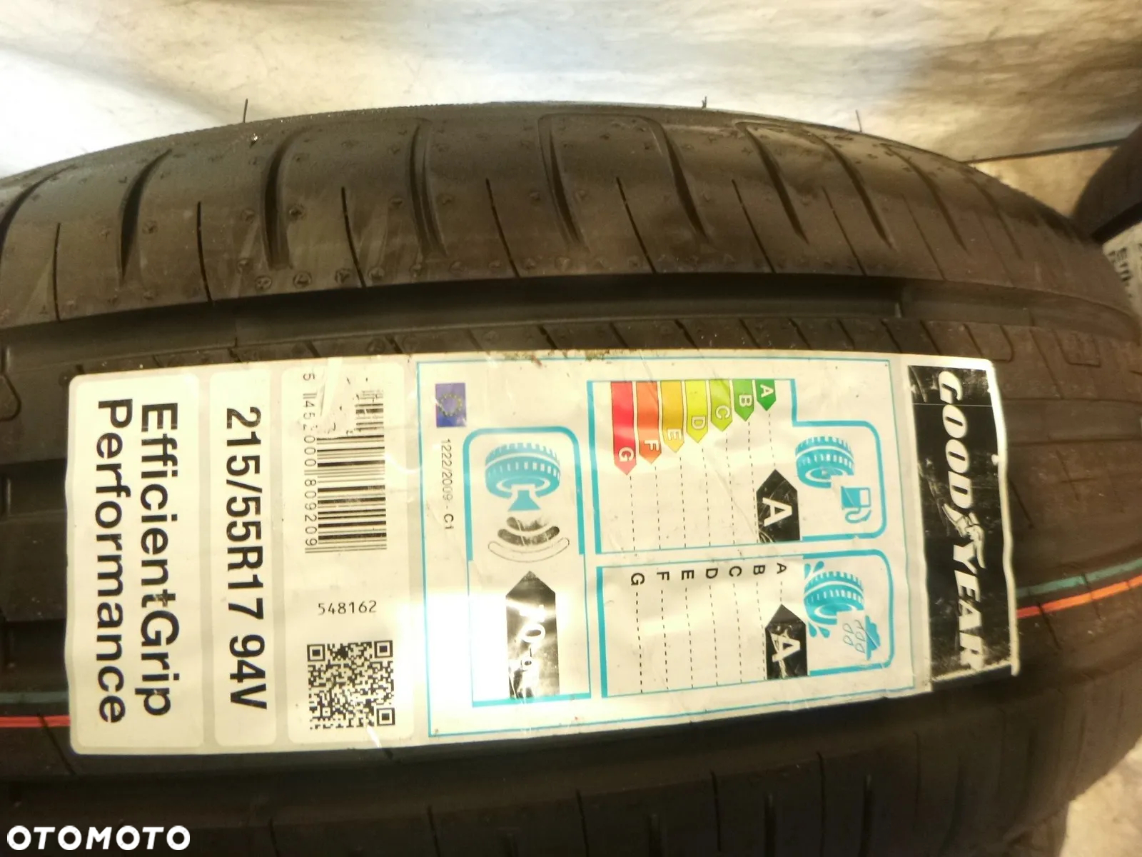 2 x nowa opona letnia goodyear efficientgrip 215/55 r17 94v - 2