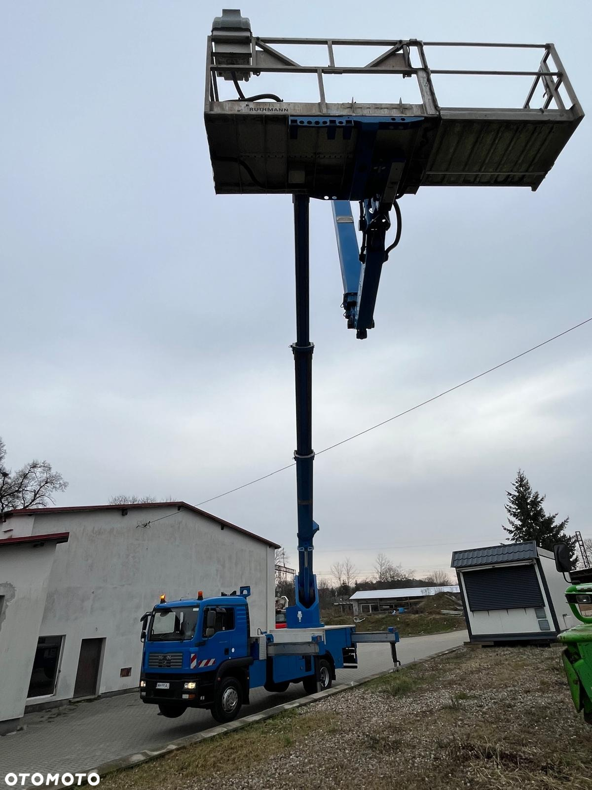 MAN Podnośnik Koszowy 37 Metrów Zwyżka 28 W Bok UDT na rok Pilot !Ruthmann T370 Niemcy! Jak Wumag Multitel GSR - 27