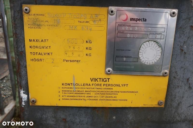 Manitou MRT VOLVO MOELVEN WIDŁY KOSZ - 8